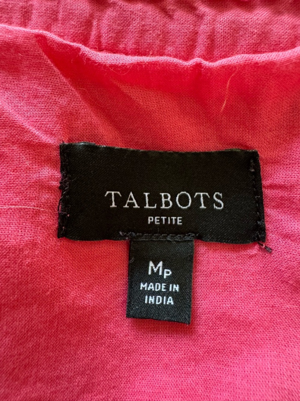 Talbots Pink Sleeveless Top - Picture 3 of 4
